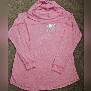 PINK Victoria's Secret Large Vintage Open Back Pullover Hoodie